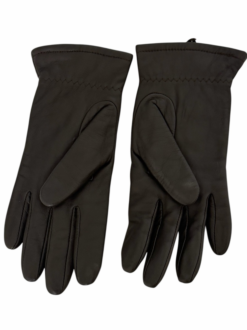 Jaclyn Smith black thinsulate insulated leather gloves insulation 40 gram XL
